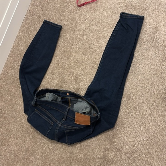 Jcrew toothpick Women's Dark Blue skinny Jeans Sz 27 - Picture 12 of 16